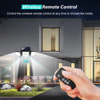 Ultra-Bright 210LED Solar Security Light With 3 Adjustable Heads & Motion Sensor