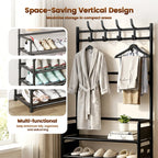 🧥 Entryway Shoe & Coat Rack – Multi-functional, sturdy & space-saving ✨